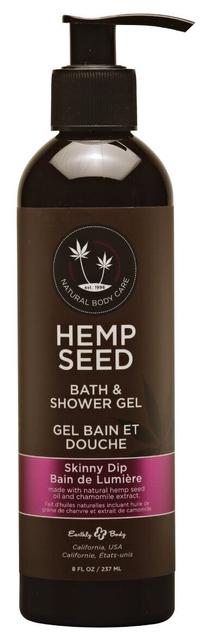 Kūno prausimosi želė Hemp Seed Skinny Dip, 237 ml