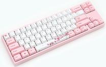 Klaviatūra Ducky Miya Pro Sakura Edition, rožinė sp. Prekė su pažeista pakuote.
