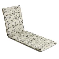 Lauko kėdės pagalvėlė Patio Ambiente Liege G001-06PB 496540, pilka sp./smėlio sp., 190 x 60 cm