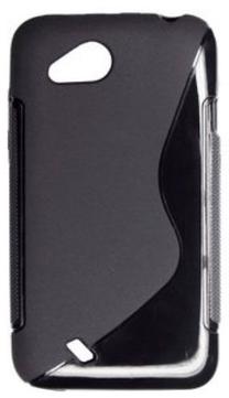 Telefono dėklas Forcell, juoda sp., Htc