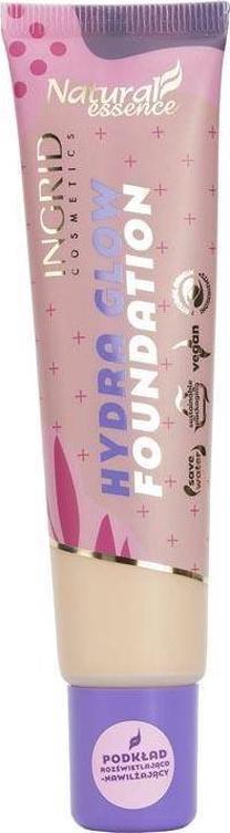 Makiažo pagrindas Ingrid Hydra Glow, smėlio sp., 2.0, 30 ml