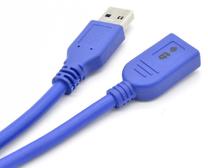 Laidas TB USB 3.0 A male, USB 3.0 A female, 1.8 m, mėlyna sp.