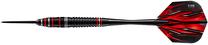 Дартс аксессуары, стрелки Harrows Fire High Grade Alloy Steeltip 23g, черный цв./красный цв., 60 мм, 3 шт.