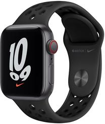 Viedais pulkstenis Apple Watch SE GPS 40mm, melns krās.