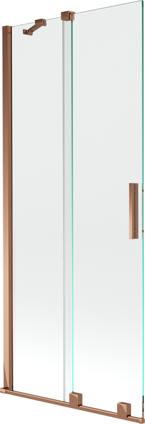 Vannas siena Mexen Velar II, 80 cm x 150 cm, rose gold krās./rūdītais