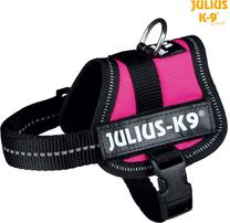 Шлейки для собак Trixie Julius-K9, черный цв./розовый цв., 300 - 400 мм x 300 мм, XS