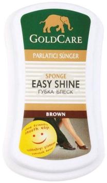 Batų kempinė GoldCare, ruda sp./aukso sp.