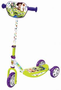 Детский самокат Smoby Toy Story, белый цв./зеленый цв./фиолетовый цв.
