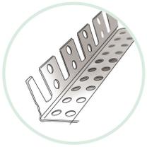 Уголок Pvc Elastic Profile For Arch, серый цв., 250 см