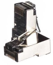 Netrack Modular Plug FTP Cat 5e RJ45 x 100 Black