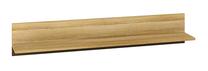 Sieninė lentyna MN Baltica, ąžuolo, 138 cm x 21 cm x 24 cm