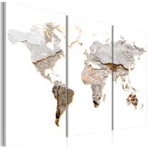 Kamštinė reprodukcija Artgeist Concrete Continents Pinnwand512, 60 cm x 40 cm