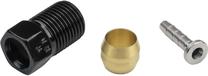 Stabdžių žarnelės surinkimo detalės Shimano SM-BH90 Y8JA98010, metalas, aukso sp./juoda sp./chromo sp.