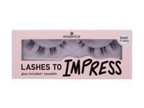 Mākslīgās skropstas Essence Lashes To Impress 08 Pre-Cut, melna krās.