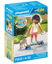 Konstruktorius Playmobil My Life Berniukas su Šunimi 71612