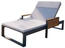 Lauko gultas Kalune Design Asos 991DVN1179, balta sp., 200 cm x 65 cm x 33 cm