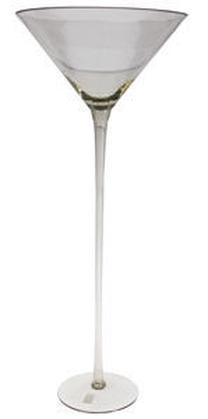 Vaza Martini, 80 cm, skaidri sp.