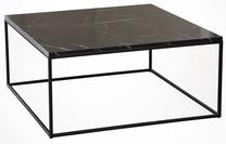 Журнальный столик Kalune Design Poly, черный цв., 75 см x 75 см x 43 см