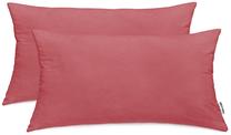 Pagalvės užvalkalas DecoKing Amber, rožinė, 80 cm x 40 cm, 2 vnt.