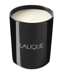 Svece, aromātiskā Lalique Vetiver bali indonésie, 40 h, 190 g, melna krās.