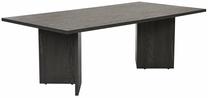 Kavos staliukas Nordure Sabin, juoda sp., 60 cm x 119 cm x 40 cm