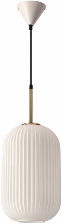 Valgusti rippuv Candellux Lighting Cresto, E27, 1 x 40 W, alumiinium v. / kuldne v., 20 x 33 cm