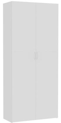 Spinta VLX Chipboard 800000, balta sp., 80 cm x 35.5 cm x 180 cm