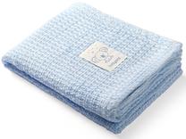 Pledas BabyOno Bamboo Knited Blanket 479/02, mėlynas, 75 cm x 100 cm