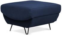 Pufas Silva Velvetmat 40, tamsiai mėlyna sp., 67 cm x 67 cm x 42 cm