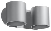 Valgusti seinale Sollux Orbis 2 10516226, G9, 2 x 40 W, hall v. / hall v.