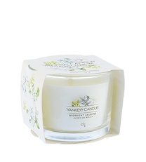 Свеча, ароматическая Yankee Candle Midnight Jasmine, 37 г, белый цв.