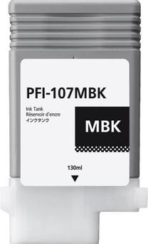 Rašalinio spausdintuvo kasetė Canon PFI-107MBK, juoda sp.