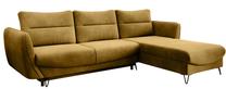 Kampinė sofa Silva Loco 45, geltona sp., dešininė, 201 x 276 cm x 100 cm