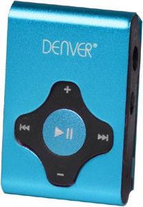 Проигрыватели MP3 Denver MPS-409 MK2, синий цв., 4 ГБ