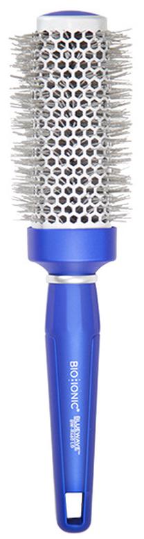 Matu ķemme Bio Ionic Blue Wave BW-R460, zila krās./sudraba krās.
