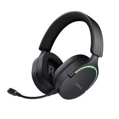 Belaidės žaidimų ausinės Trust GXT 491 Fayzo, juoda sp.