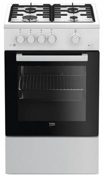 Dujinė viryklė su dujine orkaite Beko FSG52020FW