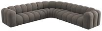Modulinė sofa Micadoni Lupine Haga16, pilka sp., 309 x 309 cm x 70 cm