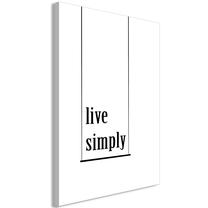 Reprodukcija Artgeist Minimalistic Motto, m-a-0800-b-a, 60 cm x 90 cm