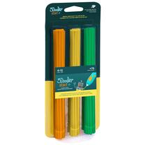 Filamentas 3Doodler, 1.5 m, geltona sp./žalia sp./oranžinė sp.
