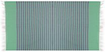 Paplūdimio rankšluostis Foutastic Serenade 192DCH1578, mėlyna sp./žalia sp., 170 cm x 90 cm