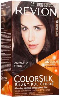 Matu krāsa Revlon Colorsilk Beautiful Color, brown black krās., 20, 59 ml