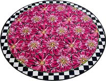 Vonios grindų kilimėlis Foutastic Habena 359CHL4895, įvairių spalvų, 200 cm x 200 cm, Ø 200 cm