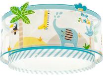 Светильник плафон Dalber My Little Jungle 76116, E27, 2 x 15 Вт, прозрачный цв./многоцветный / -, 33 x 33 x 16.5 см