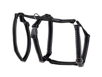 Petnešos šunims Amiplay Safety Reflective, juoda sp., 650 - 950 mm x 25 mm, XL