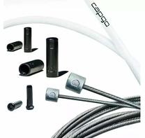 Pavarų troselis, rinkinys Capgo Shimano/Sram Road & MTB, nerūdijantysis plienas, balta sp.