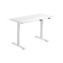 Arvutilaud reguleeritava kõrgusega Up Up Frigg W-ED22-80S, 120 cm x 60 cm, 71 - 119 cm, valge v.