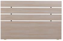 Lovos galvūgalis Kalune Design Fuga, 3 cm x 140 cm, 100 cm, ąžuolo sp.