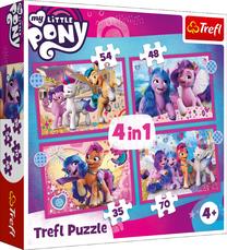 Dėlionė Trefl My Little Pony 34375, 28.5 cm x 20.5 cm, 207 vnt., įvairių spalvų
