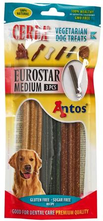 Skanėstas šunims Antos Cerea Eurostar Medium, 0.175 kg, 3 vnt.